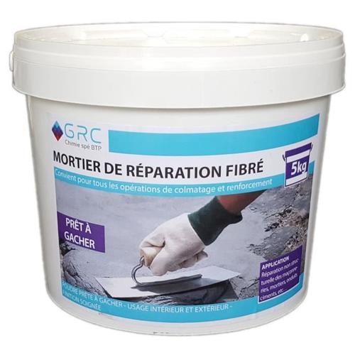 GRC - Mortier de réparation fibré - 5kg