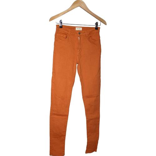 Pantalon Slim American Vintage 34 - T0 - Xs - Très Bon État
