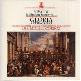 33 T Vinyl Michel Corboz, Vivaldi Gloria, Kyrie, Credo French Lp Erato 70910