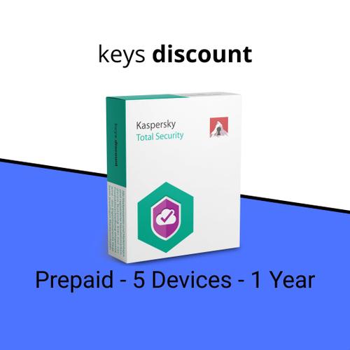 Kaspersky Total Security (5 Pc - 1 An)