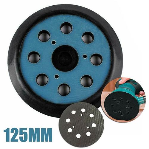 125mm Plateau de ponçage pour Makita 743081 - 8 Remplacer le BO5010 BO5041K - Disques de ponçage à 8 trous