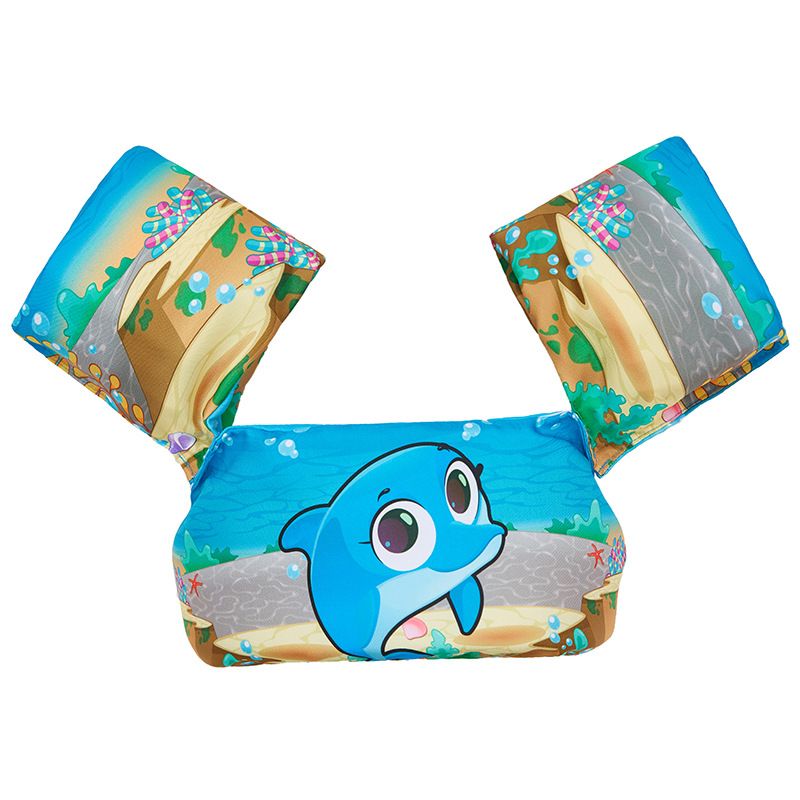 Gilet De Natation Enfant Brassard Et Ceinture Aide A La Natation Pour Poids De 10 A 30kg 22 A 66lbs Dauphin Rakuten