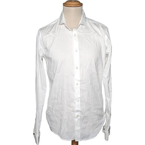 Chemise Manches Longues Zara 40 - T3 - L - Très Bon État