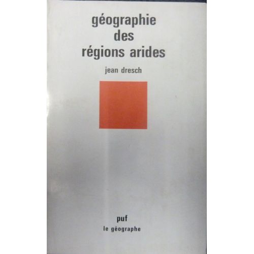 Géographie Des Régions Arides