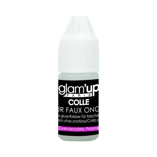 Glam'up - Nail Art - Colle Faux Ongles Argenté
