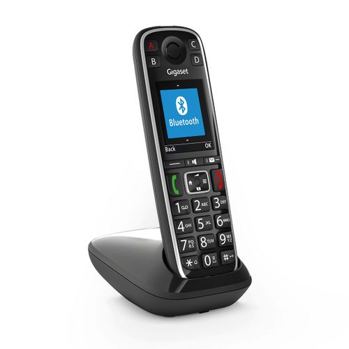Gigaset E720 - Téléphone sans fil avec ID d'appelant - ECO Dectgap - noir