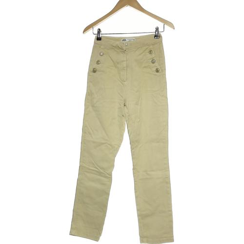 Pantalon Bootcut Zara 34 - T0 - Xs - Très Bon État