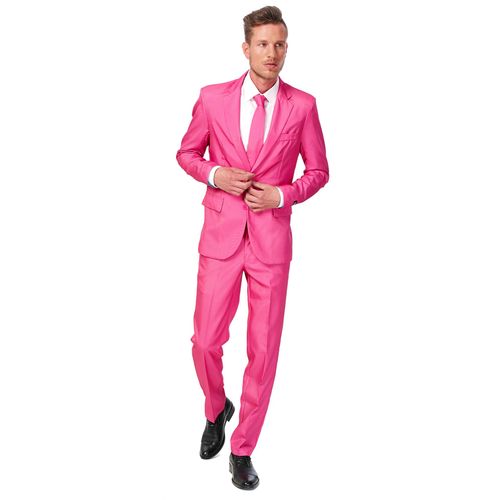 Costume Mr. Solid Rose Homme Suitmeister - Taille: M (Eu 50)