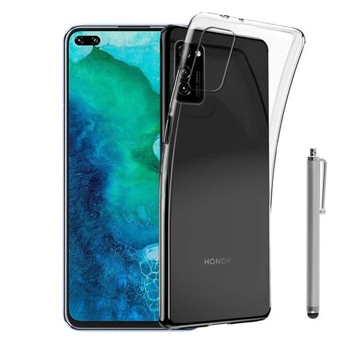 Coque Silicone Pour Huawei Nova 6/ Nova 6 5g 6.57" Gel Ultraslim Et Ajustement Parfait - Transparent + Stylet