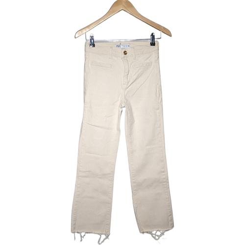 Pantalon Bootcut Zara 34 - T0 - Xs - Très Bon État