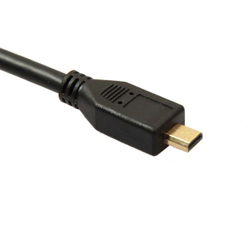 CÃ¢ble Micro HDMI vers HDMI dorÃ© pour GoPro Hero 3 3+ 4 Hero4 GO PRO HD 4K 2M 5M AU BT552