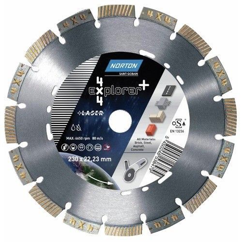 Disques diamants jante segmentée pour meuleuse - 4x4 Explorer NORTON