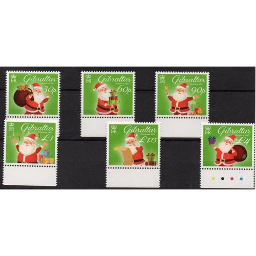 Gibraltar Timbres Noël 2021