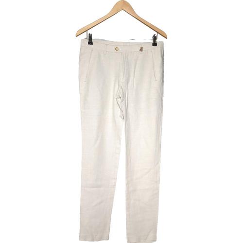 Pantalon Slim Zara 38 - T2 - M - Très Bon État