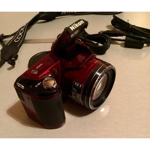 Nikon Coolpix L110 Compact 12.1 Mpix Rouge