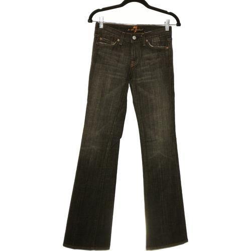 Jean Bootcut 7 For All Mankind 36 - T1 - S - Tr?S Bon ?Tat