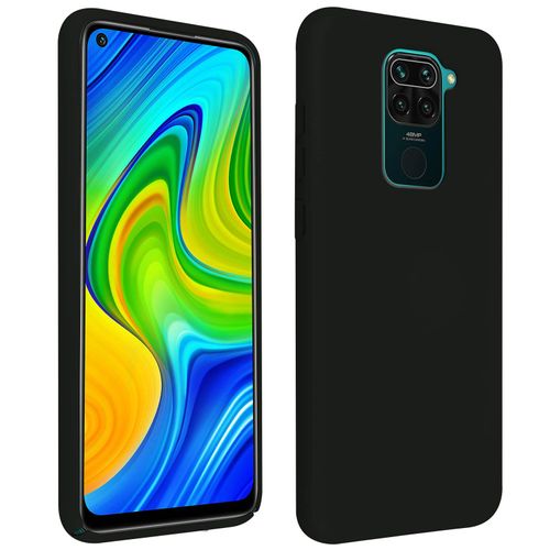 Coque Xiaomi Redmi Note 9 Silicone Semi-Rigide Finition Soft Touch Noir