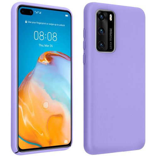 Coque Huawei P40 Silicone Semi-Rigide Finition Soft Touch Violet