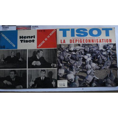 Henri Tisot 2 Disques 45 Tours