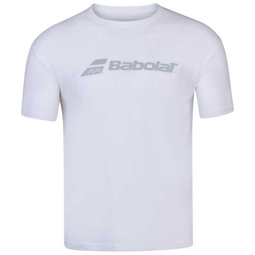 Fete Des Peres: T-Shirt Babolat Exercise Tee Blanc-Taille-Xxl