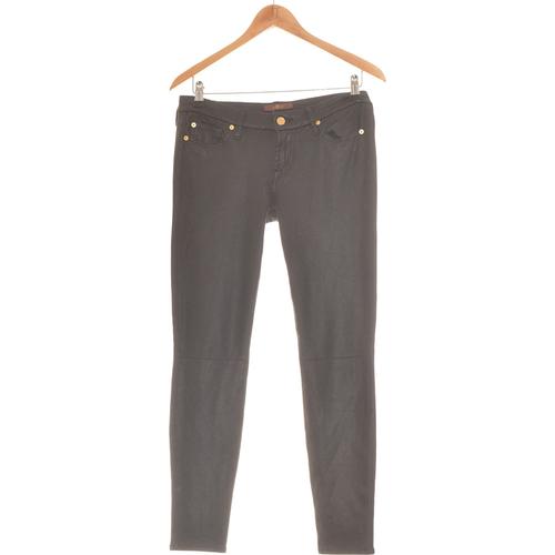 Pantalon Slim 7 For All Mankind 38 - T2 - M - Tr?S Bon ?Tat