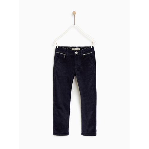 Jegging En Velours Slim (Zara)