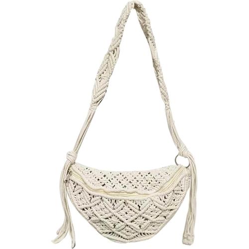 Sacs à bandoulière Bobo | Crochet fourre-tout Boho sac sacs à main,Boho tissé à la main en coton sac à bandoulière sac à main pour voyage à la plage en plein air