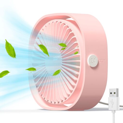 Ventilateur USB Mini Ventilateur Portable Ventilateur Silencieux Ve...