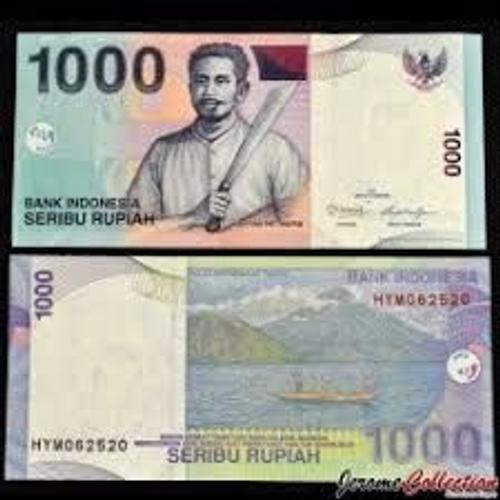 Indonésie = Billet De 1000 Ruphia , Année 2016, Kapitan Pattimura - Neuf