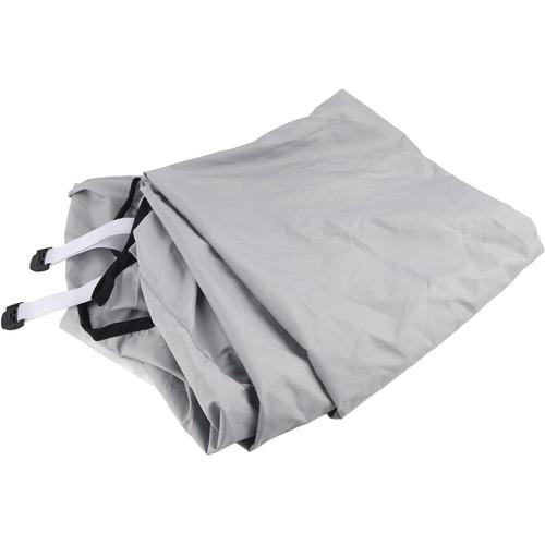 Housse De Coussin De Siège, Cour De Jardin Extérieure En Taffetas De Polyester Imperméable 3 Sièges Balançoire Chaise Hamac Housse De Coussin De Siège(Gris)