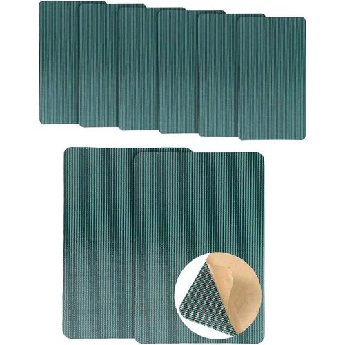 Lot de 8 Rustine Weave Imperméable, Bâche Piscine Kit de Réparation, Patch Auto-adhésives, pour Réparer et Sceller Piscine, Filet Protection Piscine, Bâche pour Terrasse(2pcs 20x30cm et 6pcs 10x20cm)