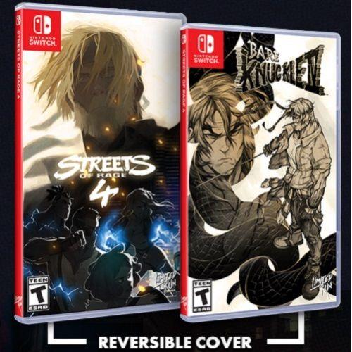 Street Of Rage 4 (Limited Run #065) - Switch - Reversible Cover