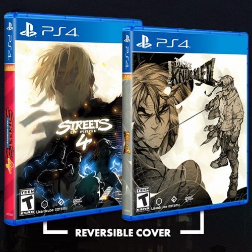 Street Of Rage 4 (Limited Run #332) - Ps4 - Reversible Cover