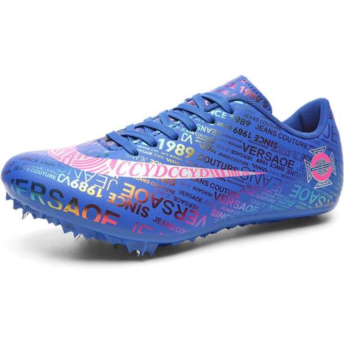 Chaussures D'athlétisme À Crampons Pour Homme,Spikes De Sprint D'athlétisme,Athlétisme Junior Spikes,Chaussures D'athlétisme,Pour Les Adolescents De Saut En Longueur,Pour La Course Sprint