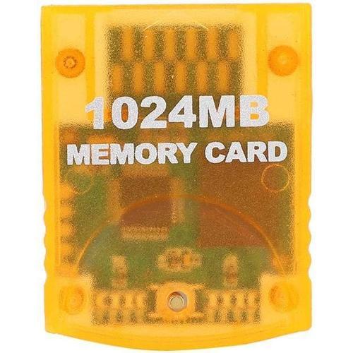 Carte Mémoire 1024 Mo Grande Capacité Compatible Wii Gamecube Console De Jeux Console De Jeux