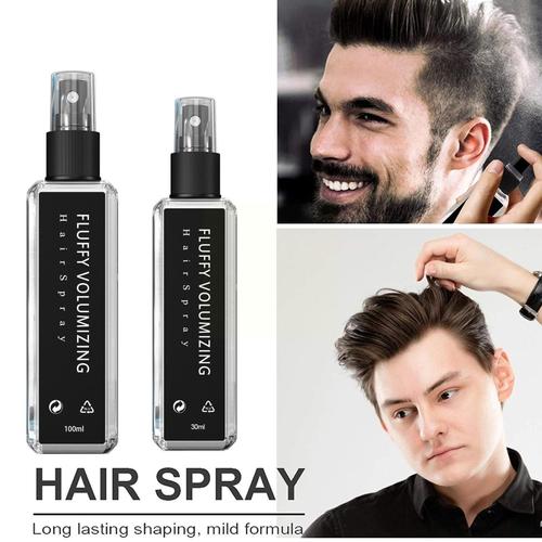 Spray Coiffant Volume Magique Pour Cheveux, Gel Coiffant Puissant, En Fibers Pelucheuses, 100ml, W8m5 