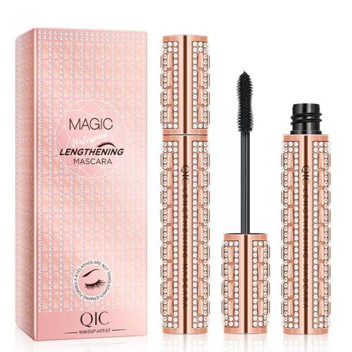 Mascara 3d En Fiber De Diamant 4d, Imperméable, Pour Extensions De Cils, Noir, Épais Et Allongés, Cosmétiques Ty U4i0 