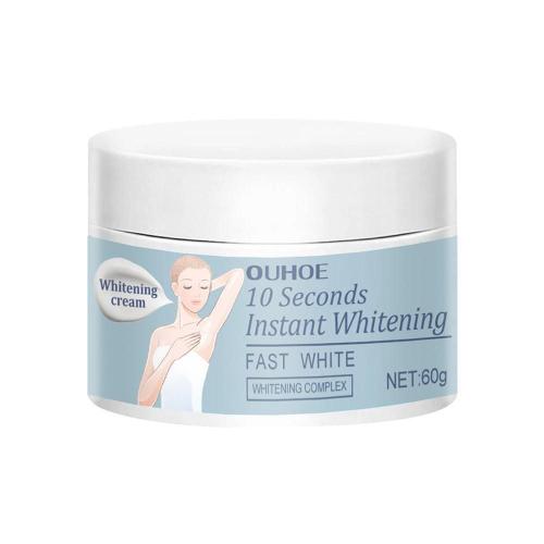 Crème De Blanchiment Rapide Pour Le Corps, 60g, 10 Secondes, Sous Les Aisselles, Jambes, Genoux, Parties Intimes, Q1x5 