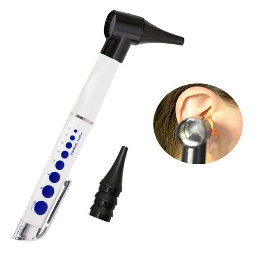 Otoscope médical oreille Otoscope ophtalmoscope stylo médical oreille  lumière loupe oreille nettoyant ensemble Diagnostic clinique