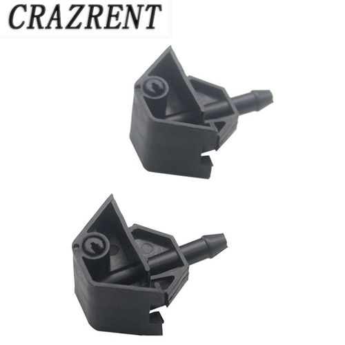 Buse D'eau Pour Pare-Brise Avant, Paire Pour Nissan Qashqai I Mk1 06-14