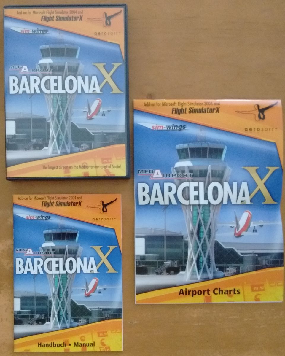 Add-On Pour Flight Simulator : Barcelona X Mega Airport Pc