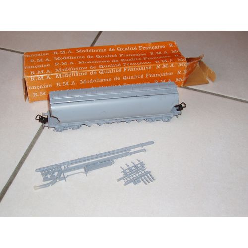 Wagon De Cerales A Bogies De La Marque Artisanale Française Rma-Rma
