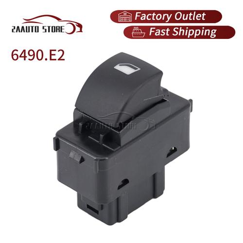 Interrupteur De Commande De Lève-Vitre Électrique, Pièce De Voiture, Pour Citroën C3 Berlingo Peugeot 6490 Partner 207 ¿ 2007 6554.Qp 6554.Qk, 2015. E2