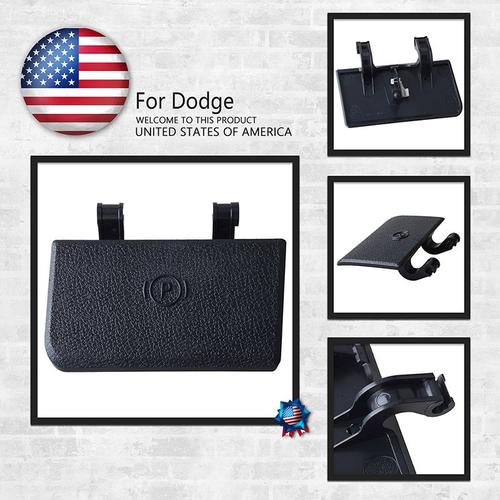 1pc Noir Frein De Parking Auto Poignée De Déverrouillage Accessoires P Bouton Ajustement Pour 2013-2018 Dodge Ram 1500 2500 3500 4500 5500 1nl97dx9ab