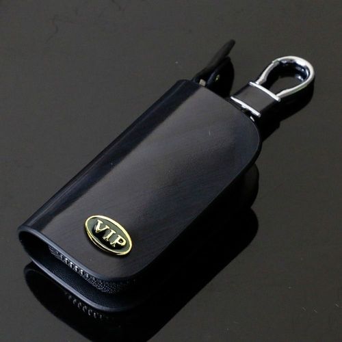 Housse Porte-Clé En Cuir Universel, Étui Porte-Clé, Pochette Portefeuille Pour Mercedes Bmw Audi Vw Toyota Honda Skoda Peugeot Vw
