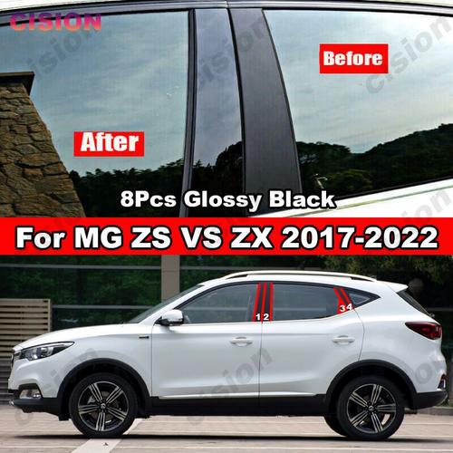 Autocollant Pc Effet Miroir En Fiber De Carbone, Pour Mg Zs Ev Zx Zst Vs 2017 ¿ 2022