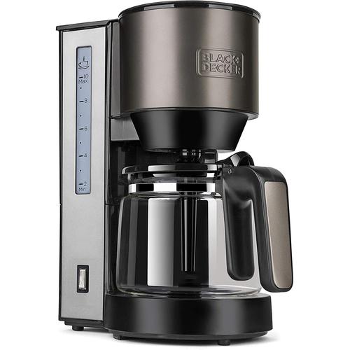 Black + Decker BXCO870E Cafetière a filtre programmable 1000W capacité 1.25l
