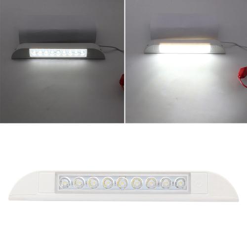 Plafonnier Led Avec Interrupteur Tactile, Imperméable Conforme À La Norme Ip67, Luminaire D'extérieur, Idéal Pour Un Yacht, Un Camping-Car, Un Camping-Car Ou Une Caravane, 12-28v