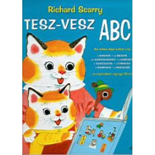 Livre De Richard Scarry. Tesz-Vesz Abc. Editions Lilliput. Livre En Hongrois.