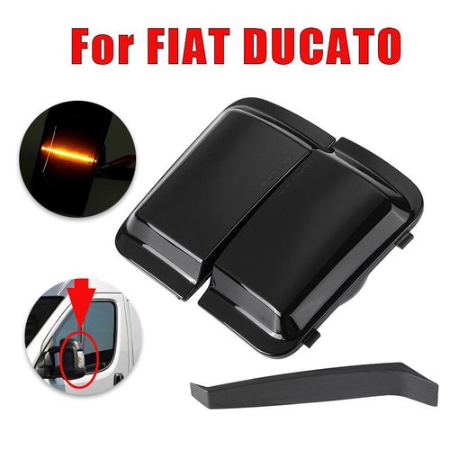 Rétroviseurs Latéraux Gauche Et Droit Pour Peugeot Boxer 2006 ¿ 2018, Pour Fiat, Voyants De Bienvenue, Lampe De Signalisation